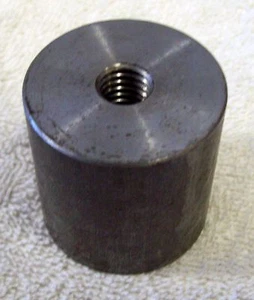 Constructores de marcos 1-1/2" x 1-1/2" x 7/16"-14 tpi Acero dulce Top Motor Montaje Slug - Imagen 1 de 1