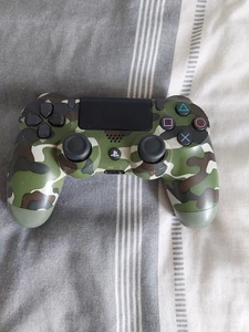 Sony PlayStation DualShock 4 Wireless Controller - Green Camouflage (3001544) - Picture 1 of 5