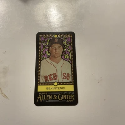 2020 Allen & Ginter Stained Glass Andrew Benintendi #82 Only 25 Made A&G - Image 1 of 2