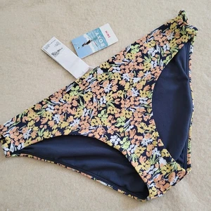 Slip bikini donna Roxy floreale nuovo con etichetta taglia XL - Foto 1 di 13
