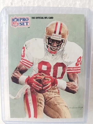 Juego profesional 1991 - Equipo All-NFC Jerry Rice #379 Foto 1 de 2