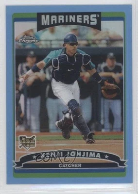2006 Topps Chrome Blue Refractor Kenji Johjima #285 Rookie RC - Image 1 of 2
