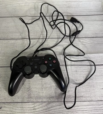 Snakebyte SB00566 PS3 Premium Wired Controller Black Free Fast Shipping - Image 1 of 4