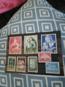 Briefmarken Lot Saarland gestempelt und Postfrisch  - Bild 1 von 1