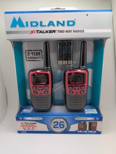 Midland X-Talker T31VP Two-Way Radios 22 Channels & UpTo 26 Mile Range. New - Picture 1 of 3
