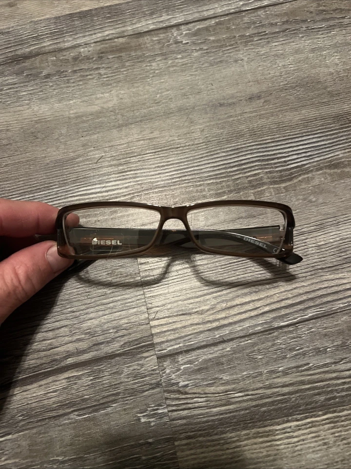 Óculos Diesel DV 0111 Feminino Marrom Aro Completo Armações de Óculos de Plástico - Imagem 1 de 4