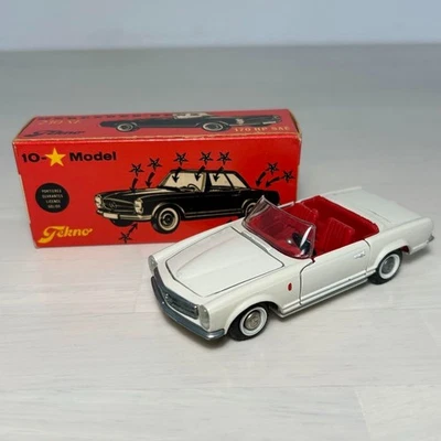 Tekno Mercedes-Benz 230 SL Convertible Denmark Diecast Model Car Collectible - Image 1 of 4