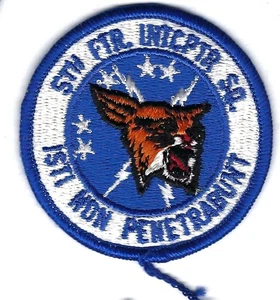 PATCH USAF 5TH FIGHTER INTERCEPTOR SQ FIS 3" MINOT AFB FS-15 - Picture 1 of 1