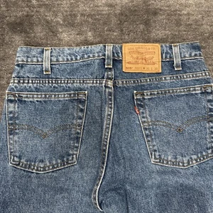 Vintage Levis Jeans Mens 31x30 Blue Denim 505 Regular Straight Leg 90s 1998 - Picture 1 of 16