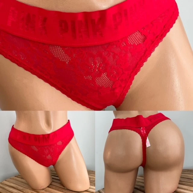 PINK BY VICTORIAS SECRET TANGA BIKINI BRAGAS talla L Foto 1 de 1