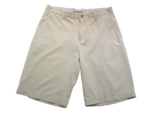 Adidas Golf Shorts Blue Performance Wicking Stretch Flat Front Men Size 34 x 10" - Picture 1 of 10