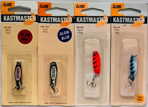 4 Pks. Acme Tackle KASTMASTER Fishing Lures - 1/8 Ounce - Four Great Colors! - Picture 1 of 1