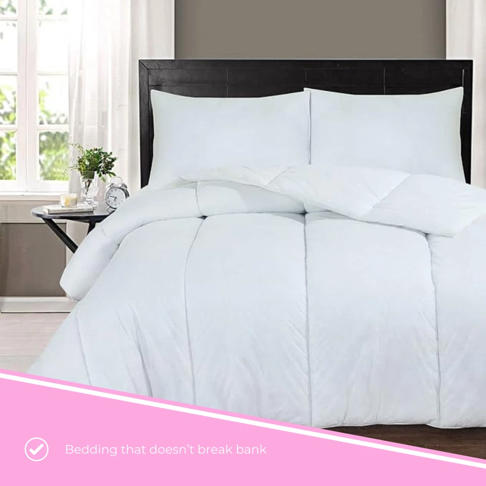 SLEEPYNIGHTS Lightweight All Seasons 9.0 Tog Duvet Quilt Single Double King Superking