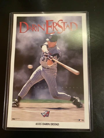 Darin Erstad Anaheim Angels Costacos Mini promo Poster MINT Cover