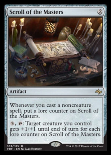 4x Scroll of the Masters ~ Moderately Played Fate Reforged MTG Magic x4 4 Ultima - Image 1 of 1