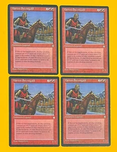 Magic The Gathering Marton Stromgald (x 4) Ice Age (OldMan MTG 005-986) - Imagen 1 de 2
