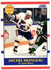 1990-91 Score Canadian #395 Michel Mongeau St. Louis Blues Rookie