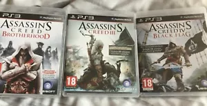 Paquete de juegos Assassin's Creed III Black Flag and Brotherhood Sony PlayStation 3 - Imagen 1 de 8