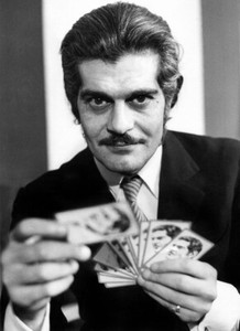 Omar Sharif - Playing Cards - 8 1/2 x 11