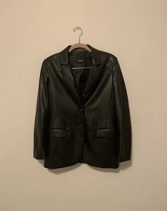 Pinko schwarze Lederjacke Gr. 40 - Bild 1 von 5