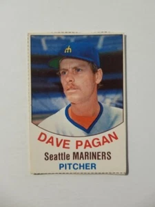 DAVE PAGAN 1977 HOSTESS BASEBALL CARD #132 SEATTLE MARINERS - Picture 1 of 2