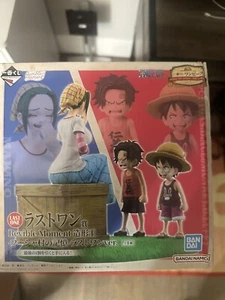 Ichiban Kuji One Piece ROAD TO DAWN Last One Figure Makino Rufy Ace  - Foto 1 di 3