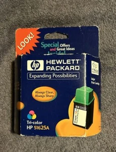 Genuine HP 51625A Color Ink Cartridge Exp 5/01 - Picture 1 of 4