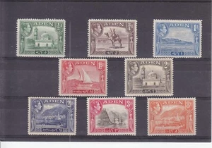 Aden - 1939 KGVI conjunto definitivo, SG16-27 VLHM - Imagen 1 de 2