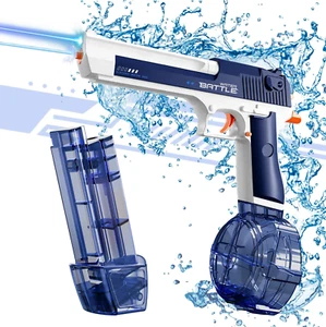 Rechargeable Automatic Electric Water Gun for Adults Kids Electric Squirt 30 ft - Picture 1 of 12