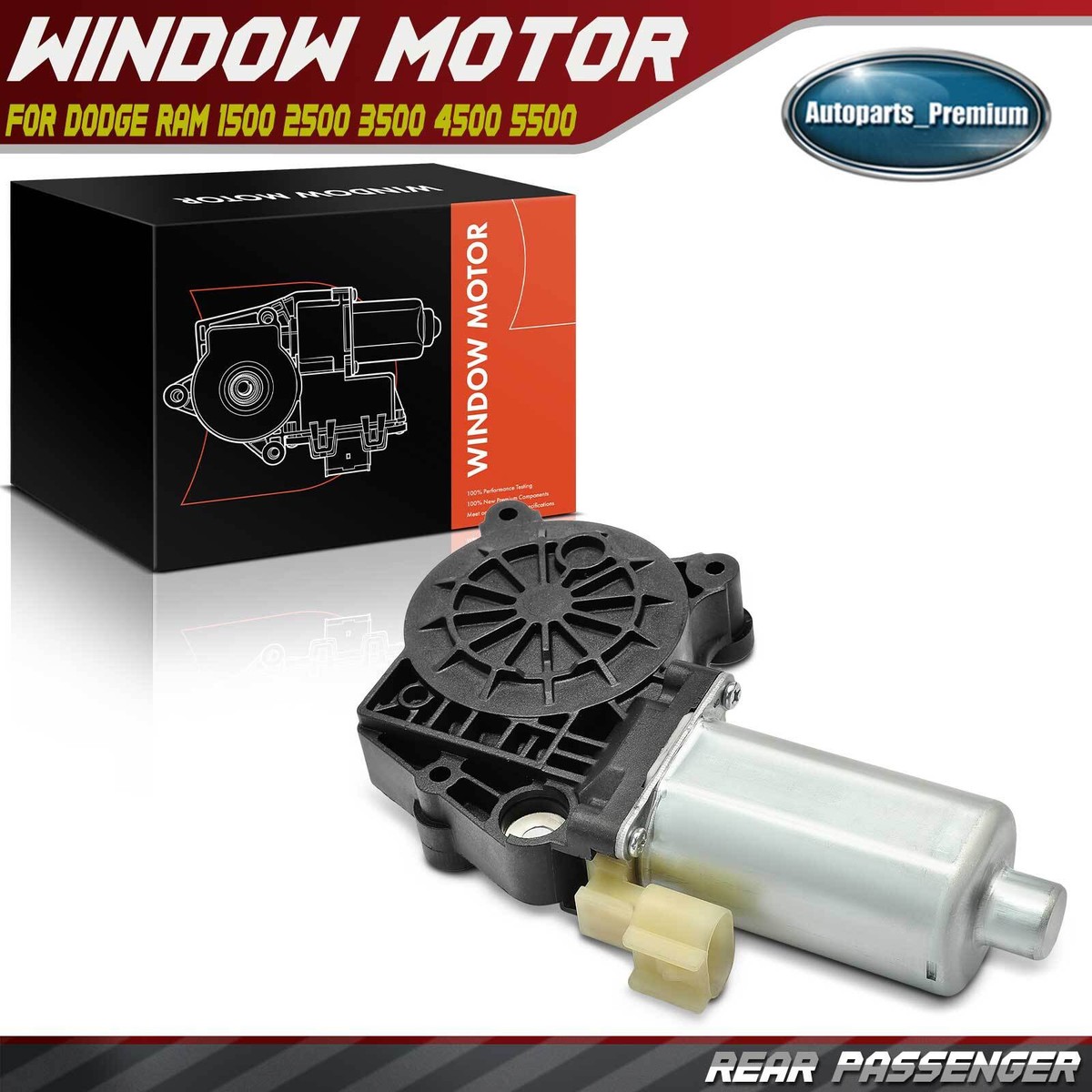 President Lincoln Regulador Y Motor De Ventanilla Eléctrica Delantera Derecha Para Dodge Ram 2002-2011 Kit Regulador Motor AM-21780869