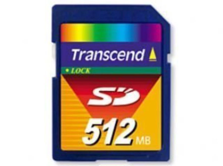 Transcend SD 512 MB Secure Digital (TS512MSDC) - Image 1 of 1