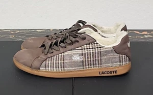 Lacoste Brown Womens Shoe Size 10.5 - Picture 1 of 7