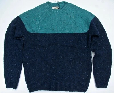 Молния болт серфинга ворота свитер платье синий молнии болт серфинга шерстяная смесь  - Изображение 1 из 4