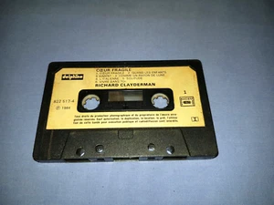 RICHARD CLAYDERMAN COEUR FRAGILE CASSETTE TAPE ALBUM (NO INLAY #129) - Picture 1 of 2