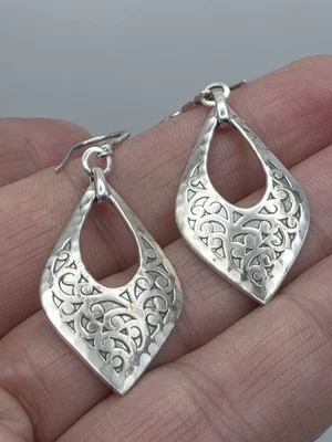 PENDIENTES LOIS HILL PLATA DE LEY 925 Foto 1 de 4