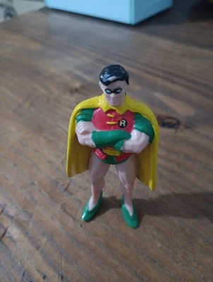 Figura de acción de colección Super Hero Robin 1989 McDonald's Happy Meal Toy DC Comics Foto 1 de 4