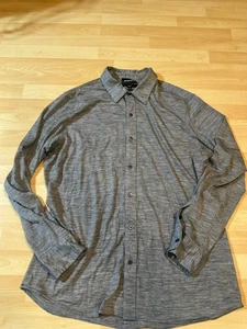 Bonobos Slim Fit Tall Performance Merino Men's Shirt Buttondown Solid XL - Picture 1 of 6