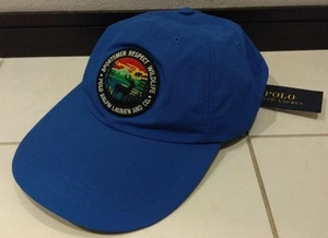 NEW Rare Ralph Lauren POLO SPORTSMAN Long Bill Cap Blue Multi 2019 NWT - Picture 1 of 13