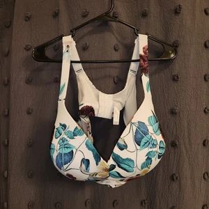 CACIQUE by LANE BRYANT Bra 42D Floral Underwire Lightly Lined Full Coverage - Picture 1 of 9