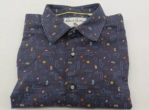 Robert Graham Mens Shirt Arcade Design Print Size Large Classic Fit. D2145 - Picture 1 of 17