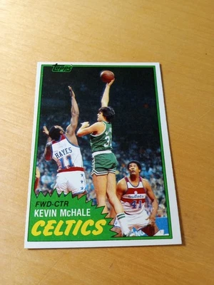 Баскетбольная карточка 1981/82 Topps No75 East KEVIN McHALE Boston Celtics дебютант (VG) - Изображение 1 из 2