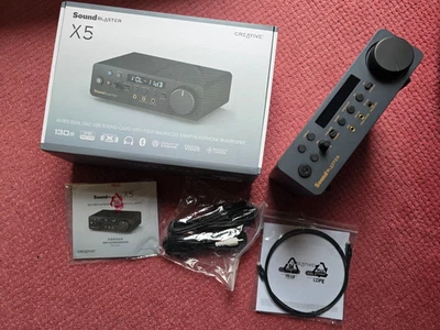 Creative SoundBlaster X5 Externe DAC-USB-Soundkarte - gebraucht - incl. Rechnung - Bild 1 von 4