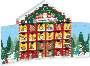 Calendario Dell'Avvento, 24 Cassettini, Sorprese Da Scoprire Ogni Giorno, 24 Reg - Foto 1 di 12