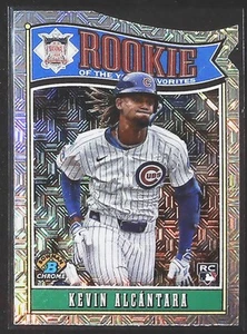 2025 Bowman Kevin Alcántara ROTY Favorites Mojo rifrattore #ROY-15 Chicago Cubs - Foto 1 di 2