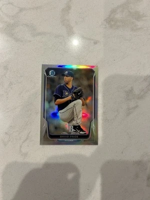 2014 Bowman Chrome - David Price #50 Refractor /500 - Image 1 of 2