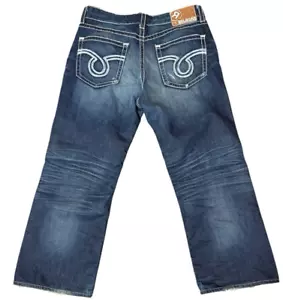 Big Star Jeans Men's 36R Blue Denim Voyager Loose Straight Western Stitch 36x28 - Picture 1 of 4