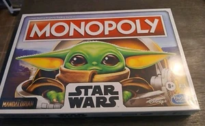 Star Wars  ,The Mandalorian-The Child Edition ~ Monopoly Game -NEW  Sealed - Picture 1 of 6
