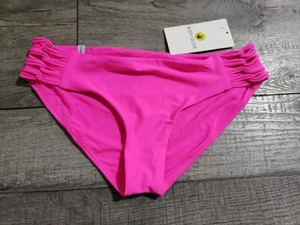 Body Glove Women's Smoothies Ruby Solid Bikini Bottom Swimsuit Sz M - Picture 1 of 6