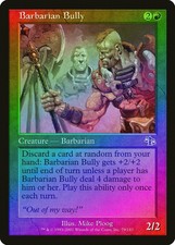 Barbarian Bully FOIL Judgment NM Red Common MAGIC THE GATHERING CARD ABUGames