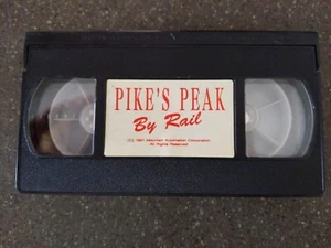 Pikes Peak By Rail (VHS, 1991) Colorado Mountain Train History NO CASE/BOX - Picture 1 of 2
